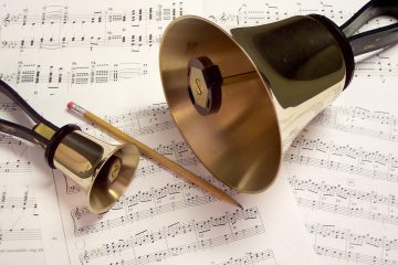 Bells on sheet music